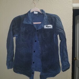 Spirit Blue Kids Button Down Shirt